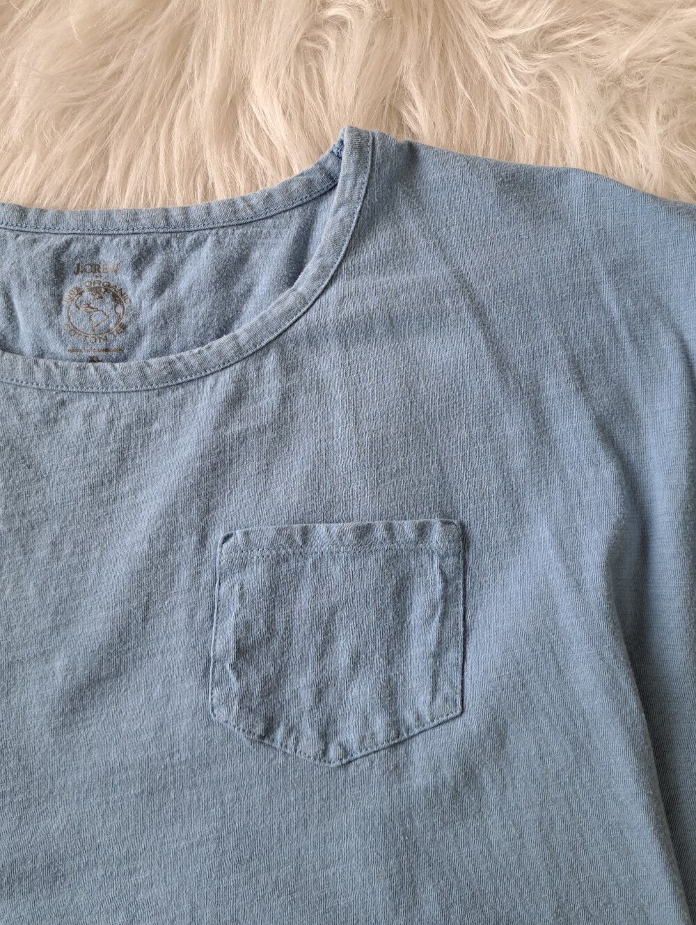 J. Crew Organic Cotton Crop Tee - Picture 3 of 5